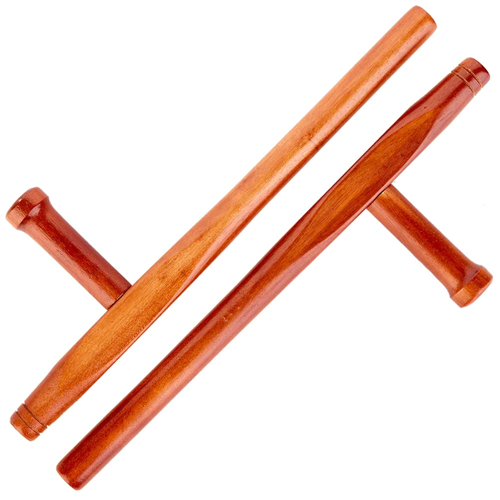 Wooden natural oak round tonfa 1200x1200